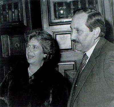 “Si se caía Noboa, yo me caía con él” 2 Pedro Pinto con su esposa.