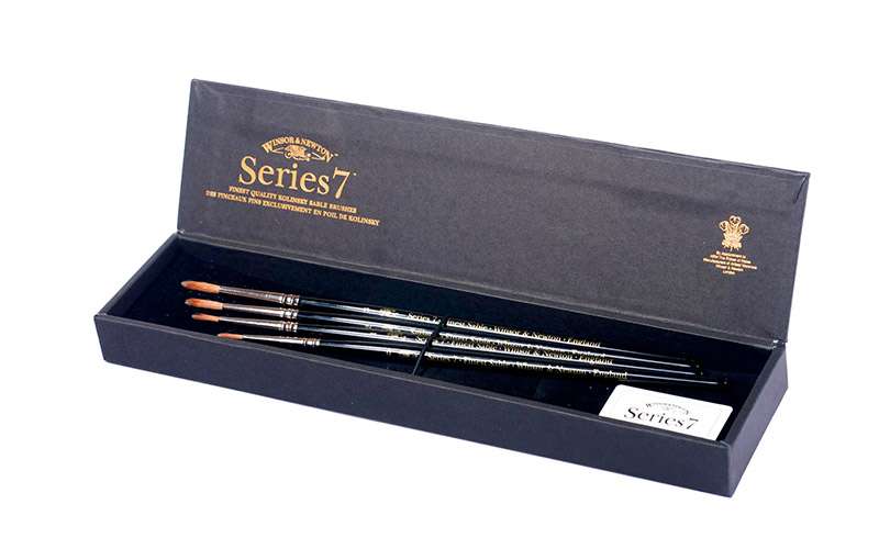 La pincelada perfecta 1 Pinceles Serie 7