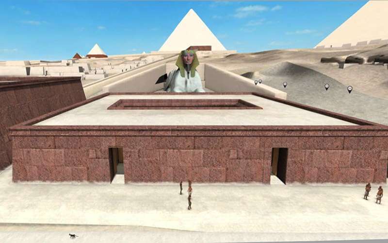 Mundo faraónico en 3D 3 Proyecto en 3D.