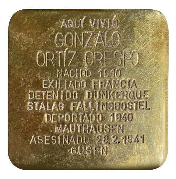 Mi homónimo 1 placa homonimo