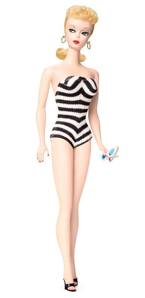 La muñeca Barbie: orígenes y significación para el mundo femenino 1 primera Barbie
