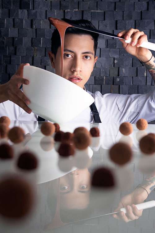 Steben Gaviño Núñez, maestro del chocolate 1 Steben Gaviño chocolatero